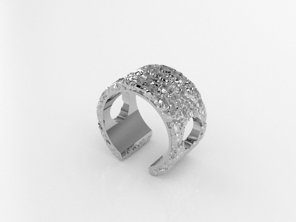 Silver Clouds 02 Ring - THE FACTORY 231