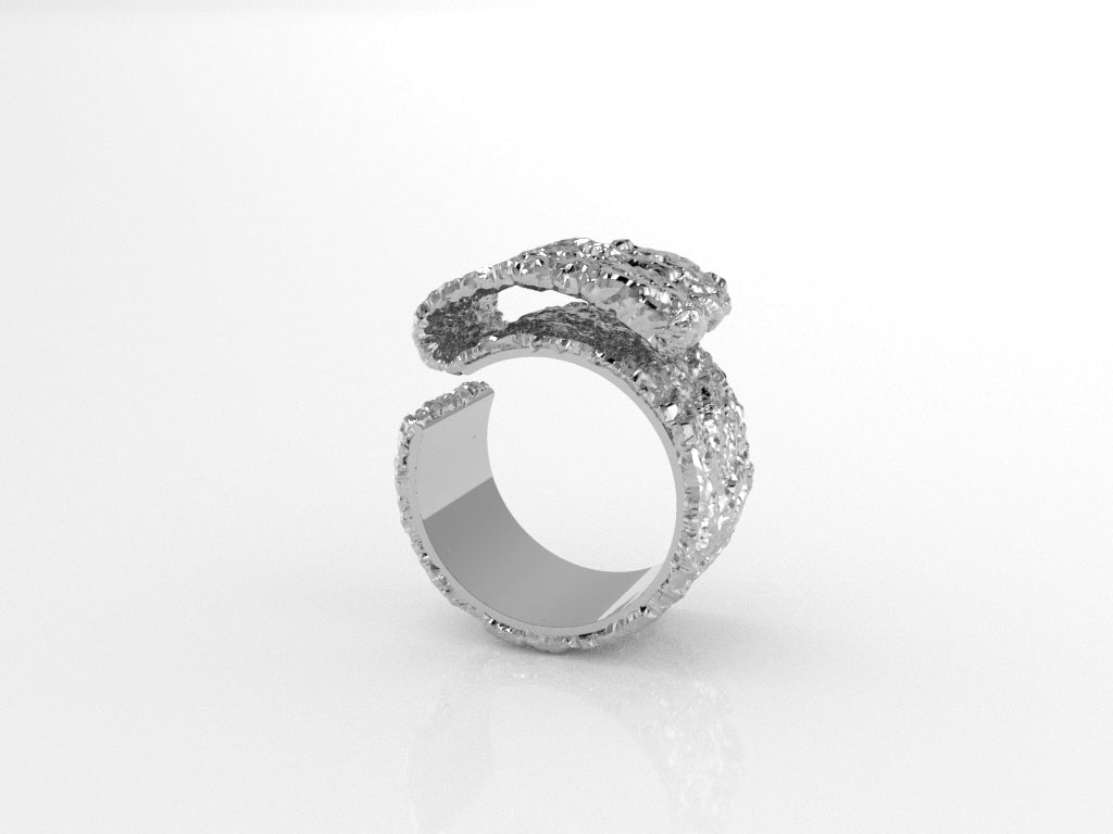 Silver Clouds 01 Ring - THE FACTORY 231