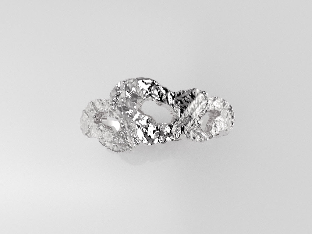 Floating Sculptures Flowers series 01 Ring - THE FACTORY 231