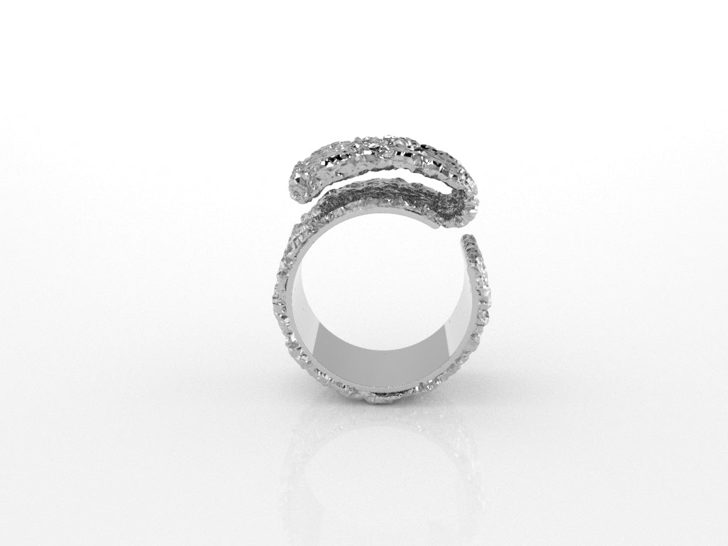 Silver Clouds 01 Ring - THE FACTORY 231