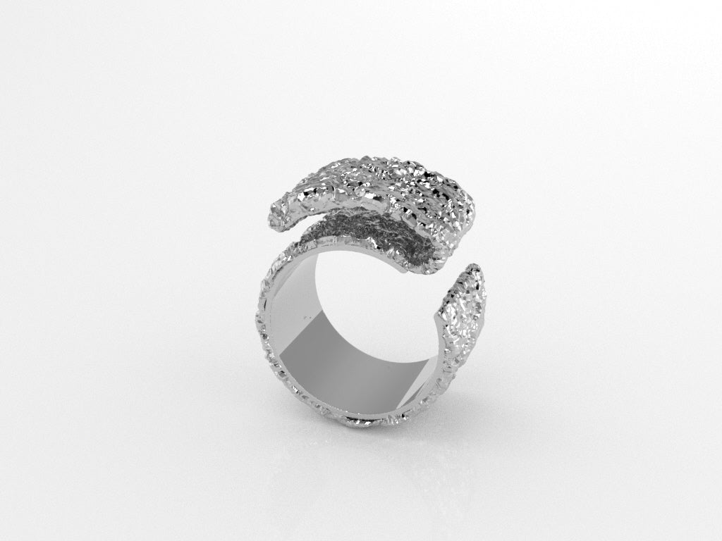 Silver Clouds 01 Ring - THE FACTORY 231