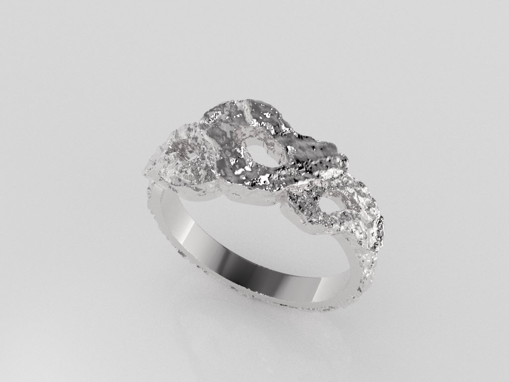 Floating Sculptures Flowers series 01 Ring - THE FACTORY 231